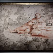 L'équipe municipale découvre l'exposition "Sylvae Sacrae – La forêt des Solitaires"