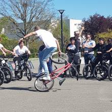 Initiation au BMX Flat