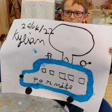 Atelier peinture à la manière de Stoul