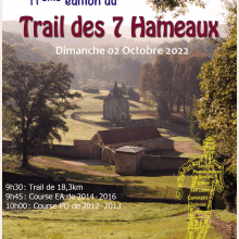 Photo de l'abbaye vue des Granges de Port Royal