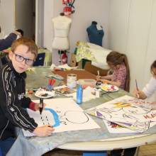 Atelier peinture à la manière de Stoul