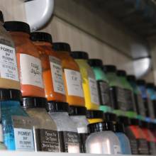 Visite de l'atelier L'or du Temps de Marie PIerre MUSSEAU