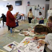 Atelier peinture à la manière de Stoul