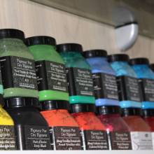 Visite de l'atelier L'or du Temps de Marie PIerre MUSSEAU