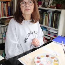 Visite de l'atelier L'or du Temps de Marie PIerre MUSSEAU