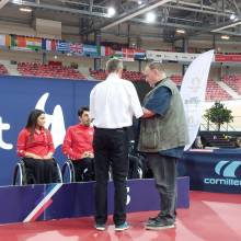 Premier Tournoi handisport international de tennis de table, coefficient 40