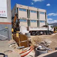 Les travaux de rénovation du gymnase Auguste Delaune ont démarré !