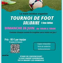 Tournoi foot solidaire 2ème édition
