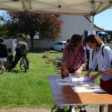 Distribution gratuite de fleurs 