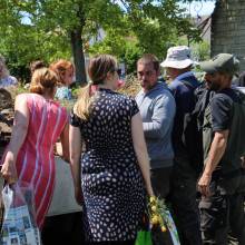 Distribution gratuite de fleurs 