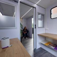 Bureau mobile destiné aux femmes victimes de violences (physiques, psycholohiques, sexuelles, cyber violence...) 