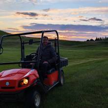 Je croa...sse que l'on m'observe ... au Golf National !