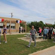 Inauguration de l'Espace pétanque Bernard Chambas