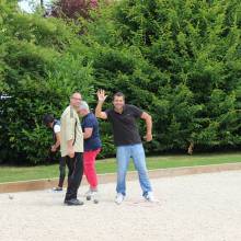 Inauguration de l'Espace pétanque Bernard Chambas