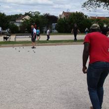 Inauguration de l'Espace pétanque Bernard Chambas