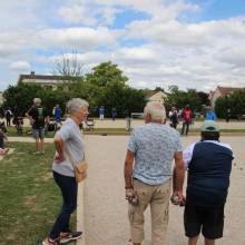 Inauguration de l'Espace pétanque Bernard Chambas