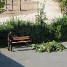 L'école est finie mais les services de la Ville y travaillent !