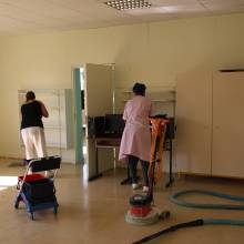 L'école est finie mais les services de la Ville y travaillent !