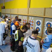 Concours en salle Tir à l'arc - blasons