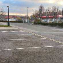 Parking de la salle de festivité