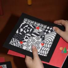 Cartes de voeux pour les seniors isolés