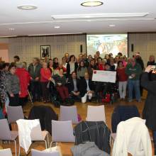 Remise du chèque du téléthon : une solidarité toujours connue et reconnue !