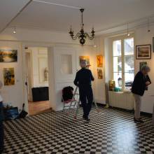 Exposition de l'association A pied d'art
