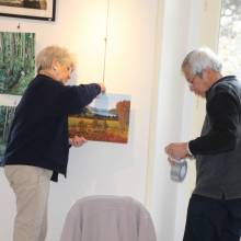Exposition de l'association A pied d'art