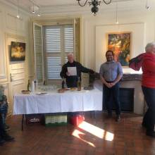Vernissage de l'exposition de l'association A pied d'art
