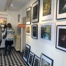 Vernissage de l'exposition de l'association A pied d'art