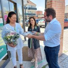 Départ de Mme Priker