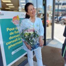 Départ de Mme Priker