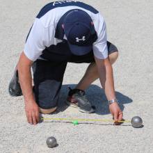 Premier tournoi handi' de pétanque