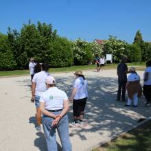 Premier tournoi handi' de pétanque