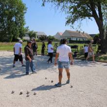 Premier tournoi handi' de pétanque