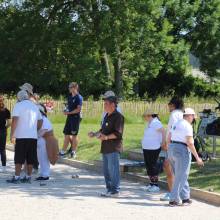 Premier tournoi handi' de pétanque