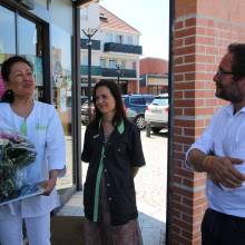 Départ de Mme Priker