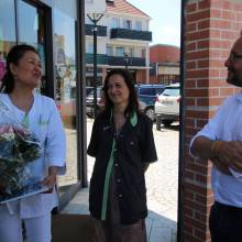 Départ de Mme Priker