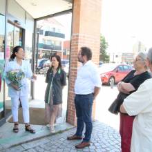 Départ de Mme Priker