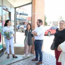 Départ de Mme Priker