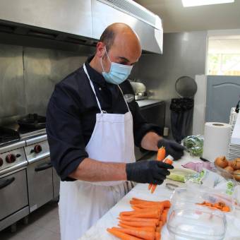 Le restaurant Au vieux Cressely solidaire envers les Gendarmes et les Pompiers