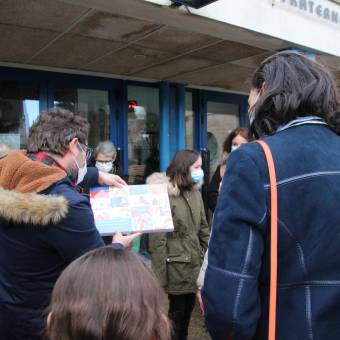 Distribution de chocolats