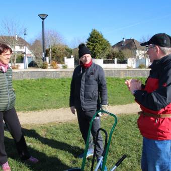 Apprentissage de la taille des arbres fruitiers, Plaine de Chevincourt