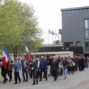 Cérémonie du 8 mai 1945