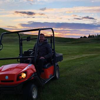 Je croa...sse que l'on m'observe ... au Golf National !