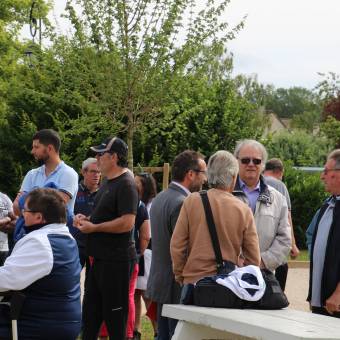 Inauguration de l'Espace pétanque Bernard Chambas