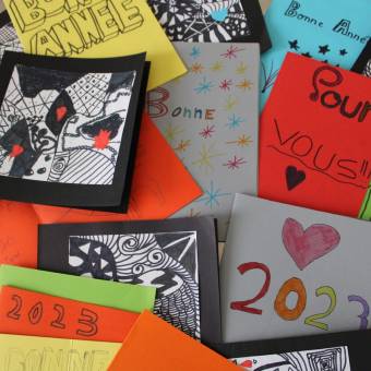 Cartes de voeux pour les seniors isolés