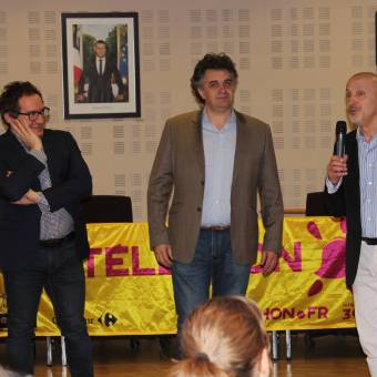 Remise du chèque du téléthon : une solidarité toujours connue et reconnue !