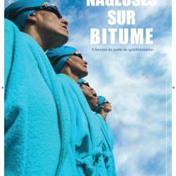 AFFICHE NAGEUSES SUR BITUME