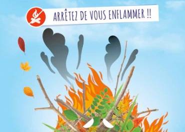 Brûlage des déchets verts